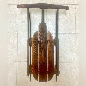 VTG Flexible Flyer Sled No 8 Yankee Clipper